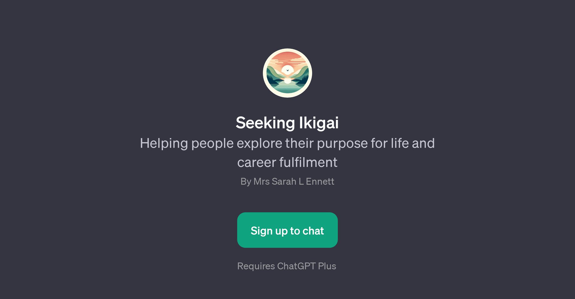 Seeking Ikigai