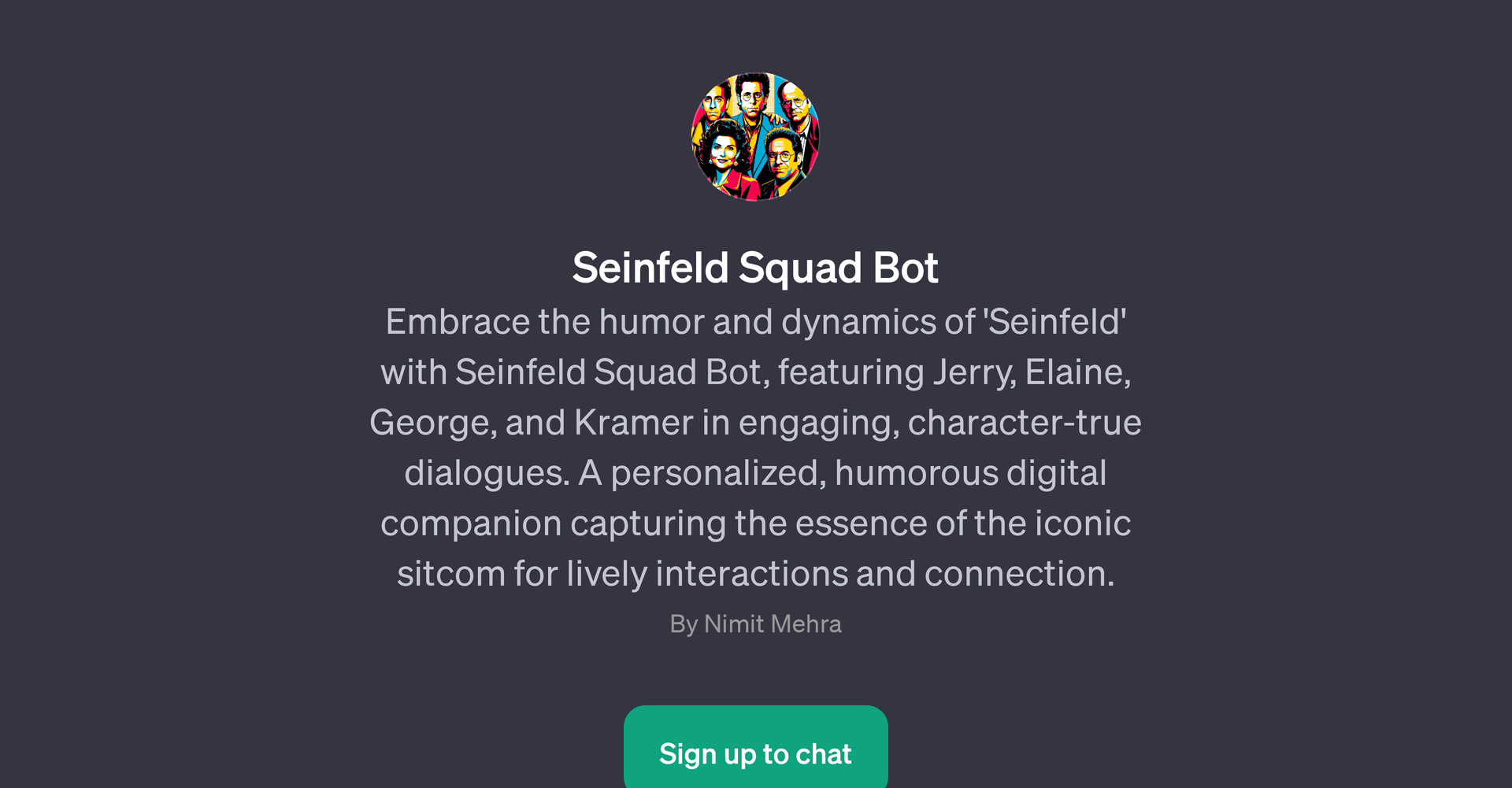 Seinfeld Squad Bot