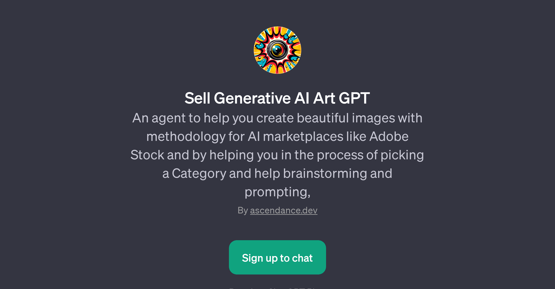 Sell Generative AI Art GPT