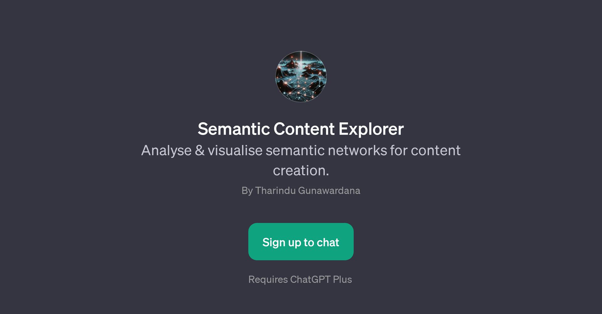 Semantic Content Explorer