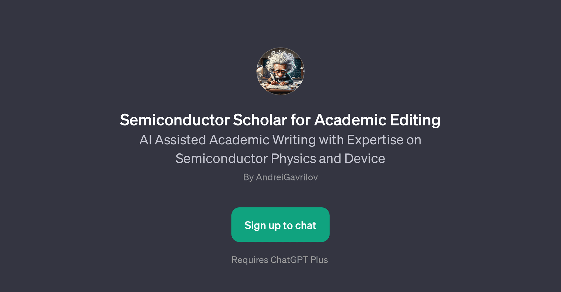 Semiconductor Scholar for Academic Editing