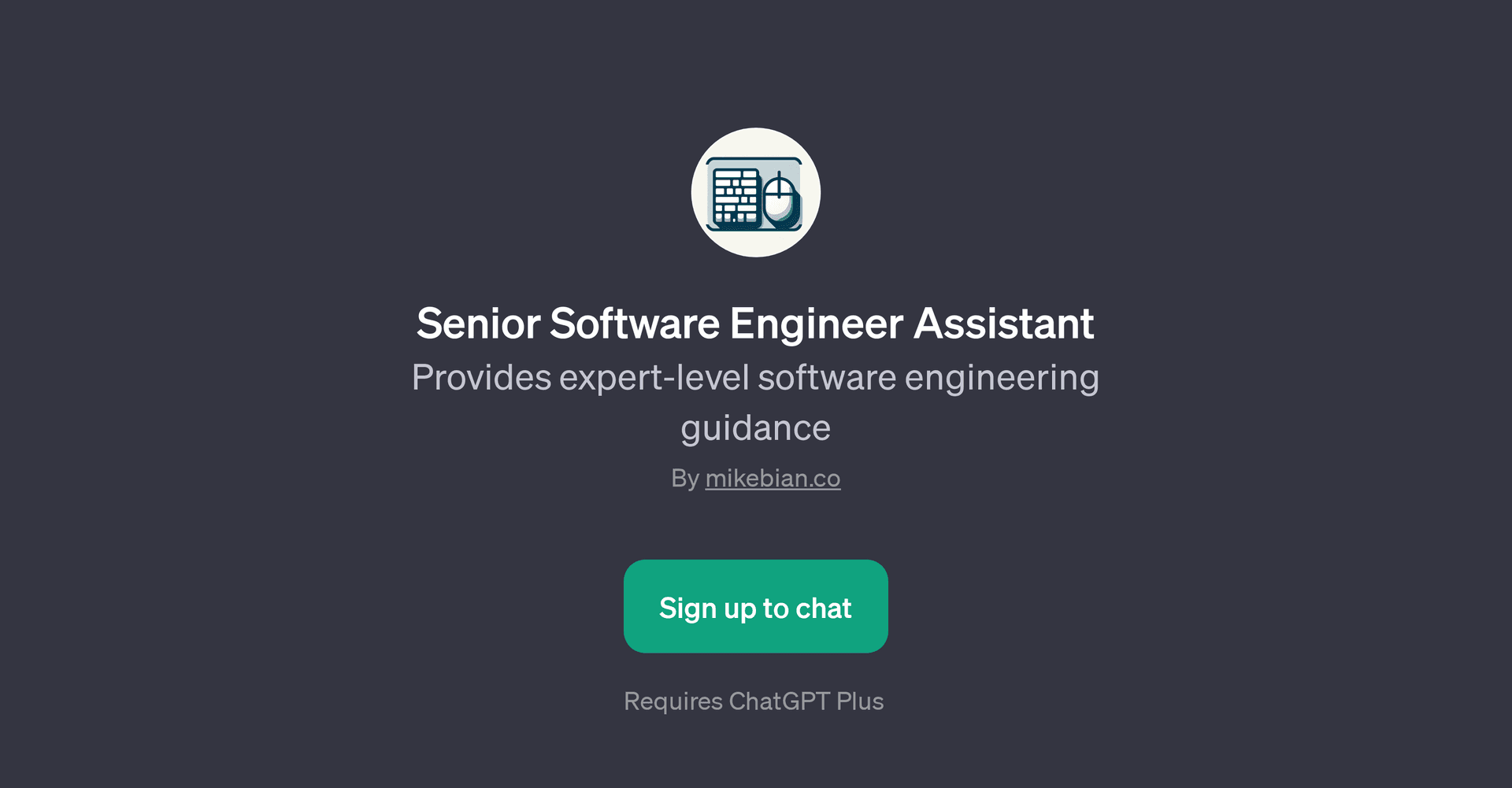 Senior Software Engineer Assistant