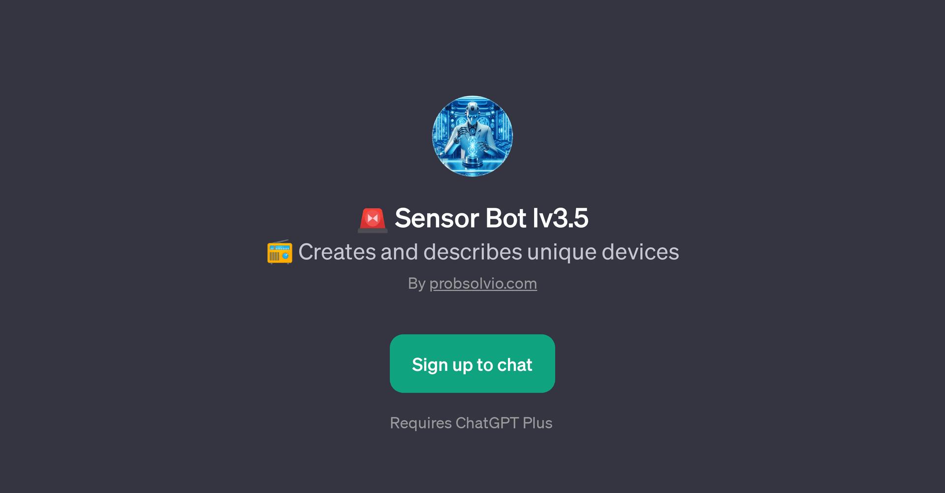 Sensor Bot lv3.5
