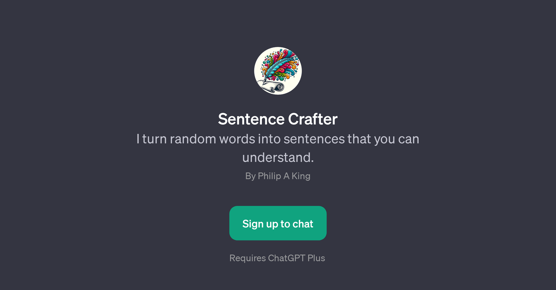 Sentence Crafter