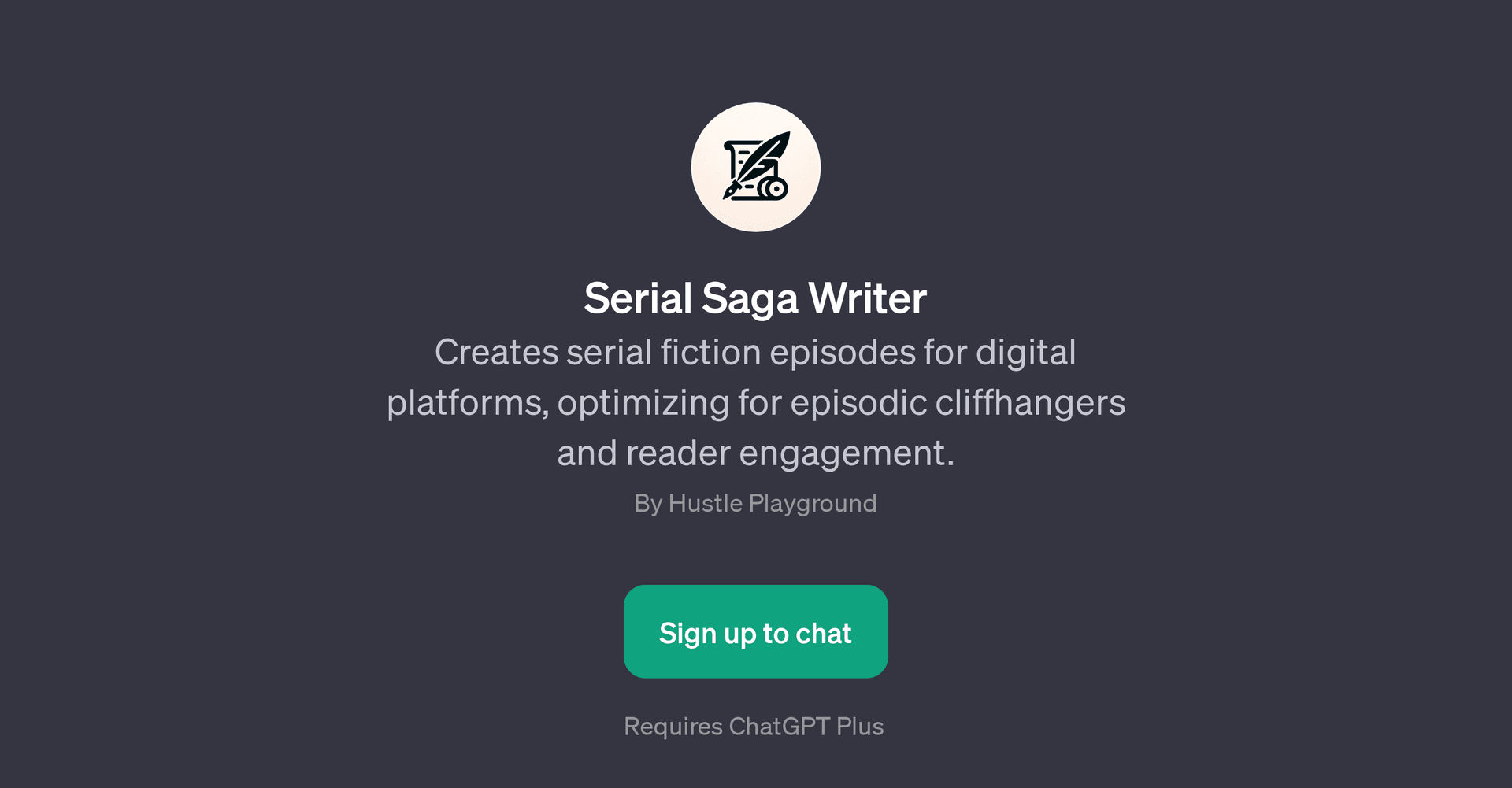 Serial Saga Writer