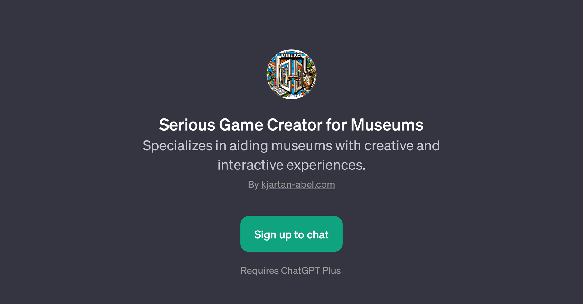 Serious Game Creator for Museums