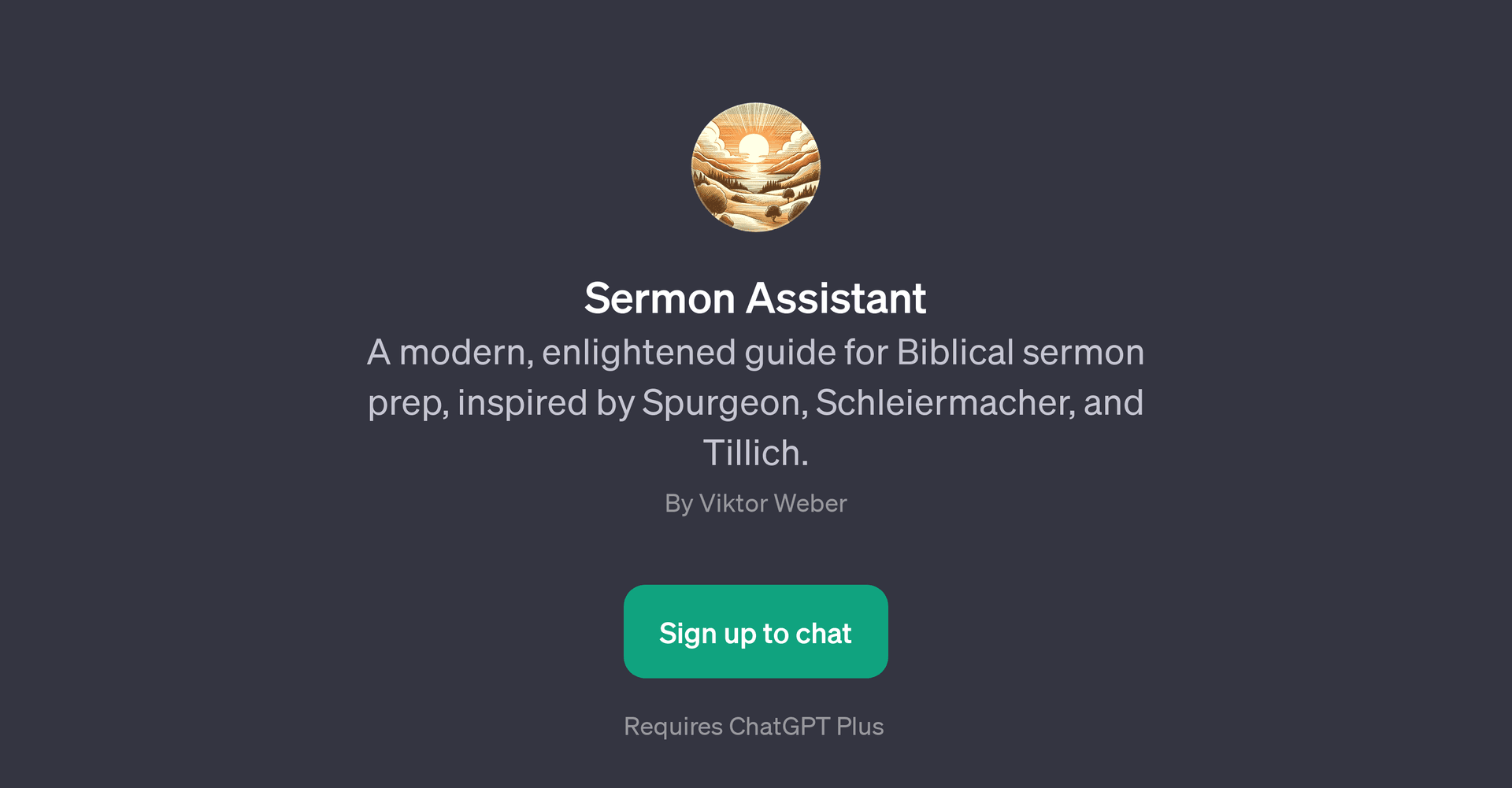 Sermon Assistant