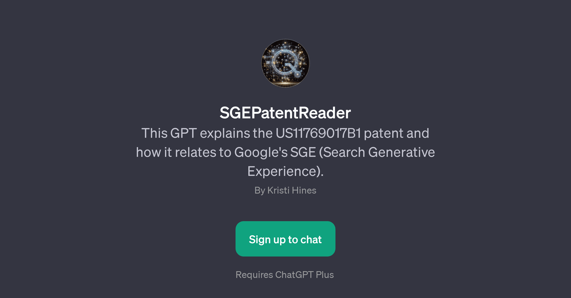 SGEPatentReader