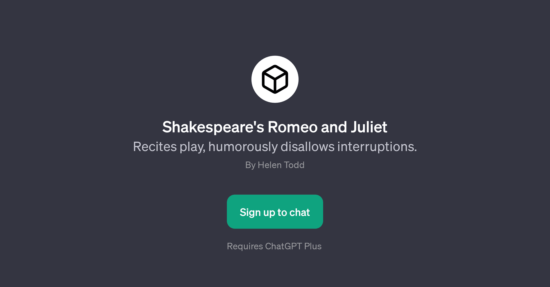 Shakespeare's Romeo and Juliet