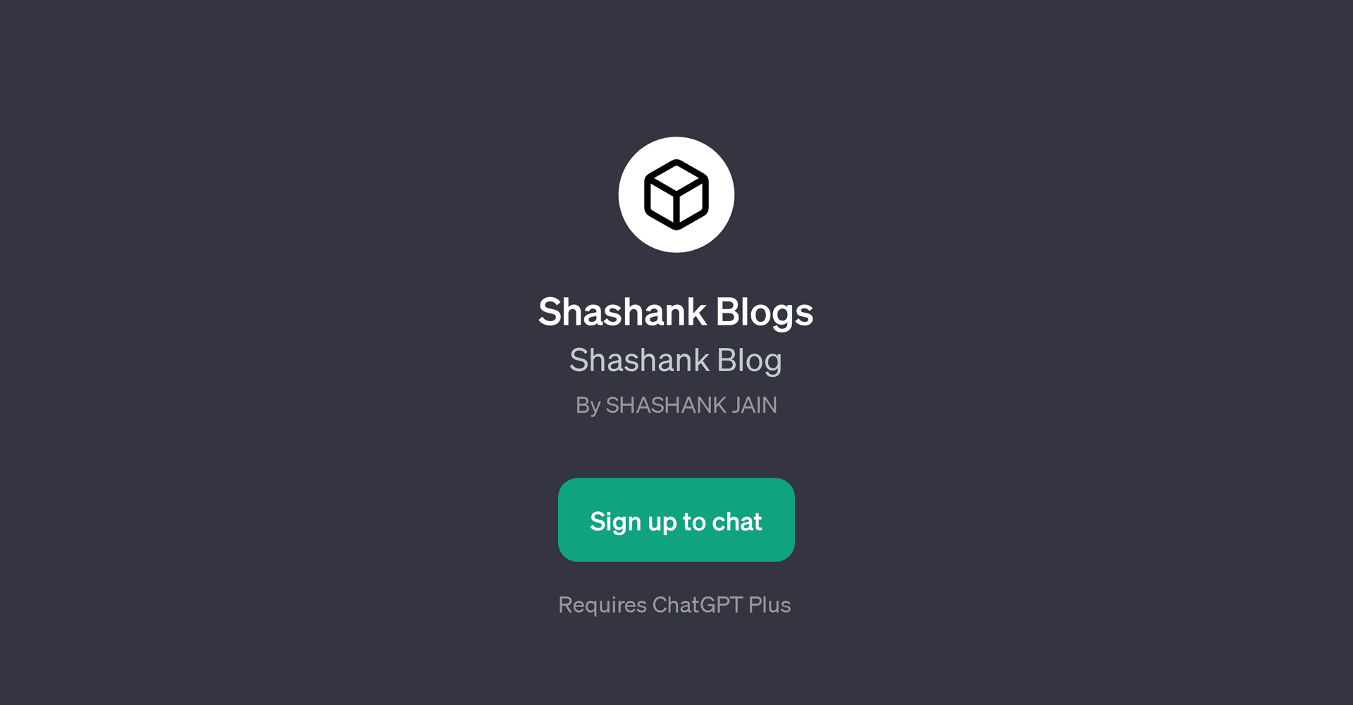 Shashank Blogs