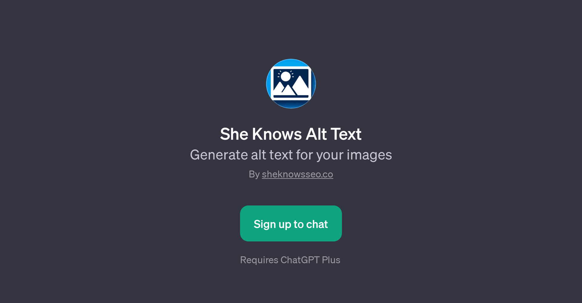 She Knows Alt Text