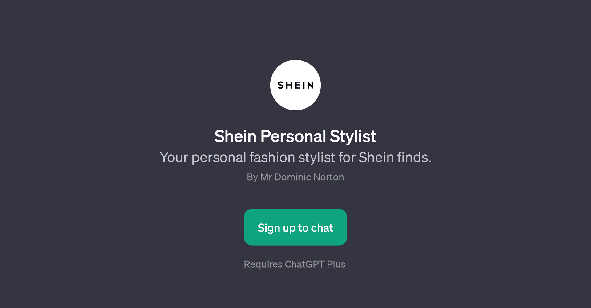 Shein Personal Stylist