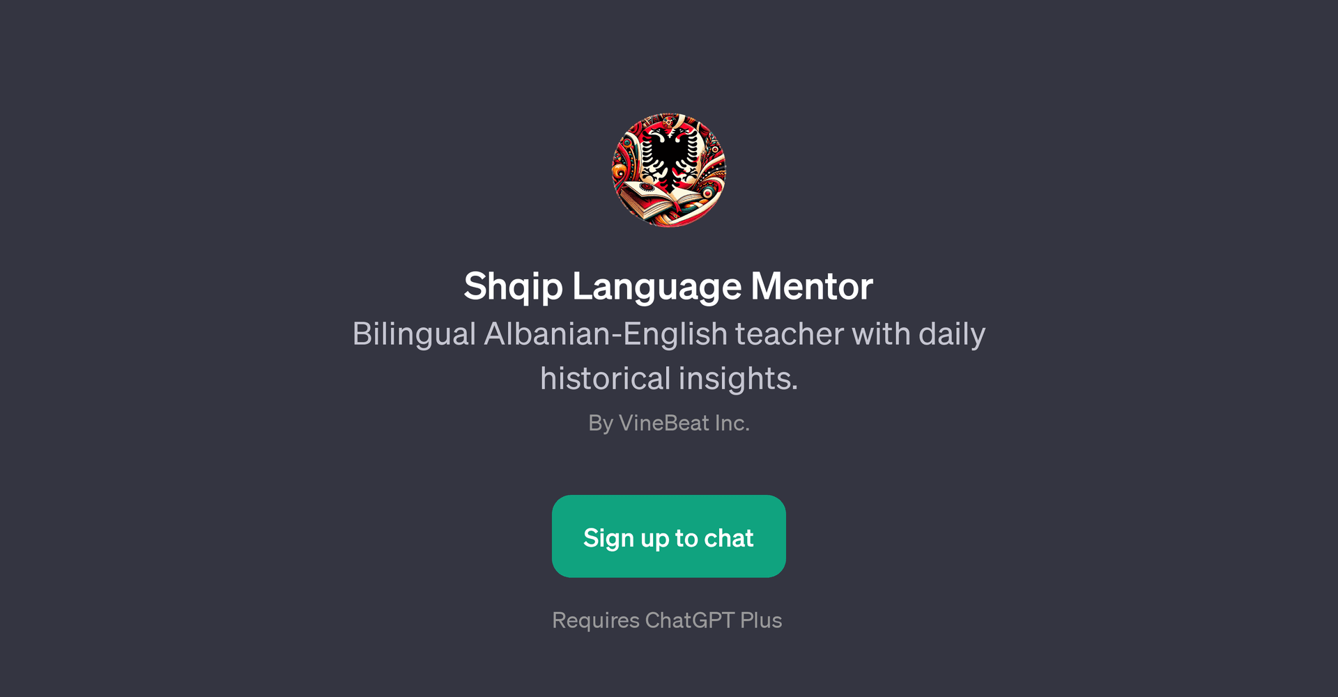 Shqip Language Mentor
