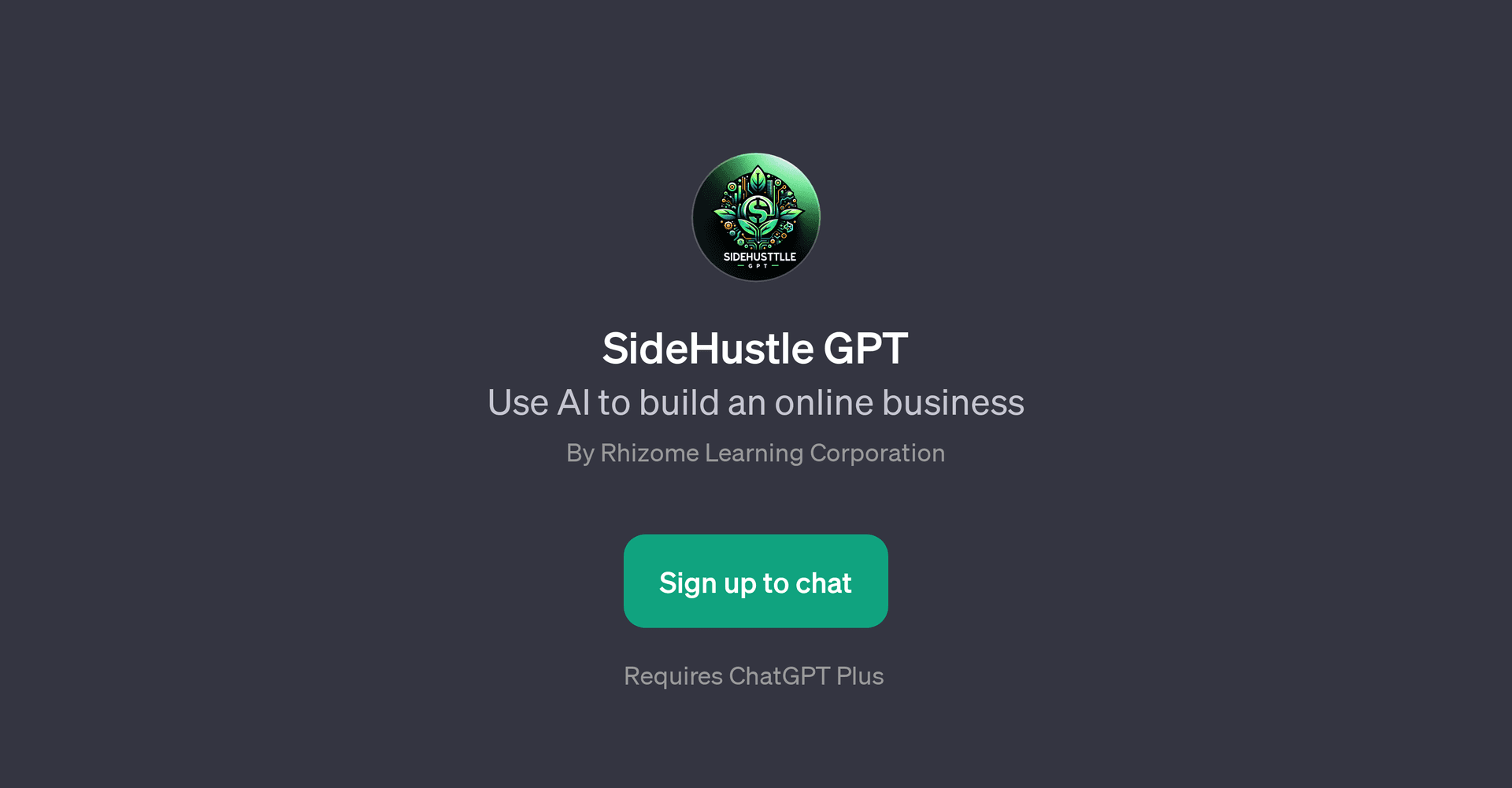 SideHustle GPT