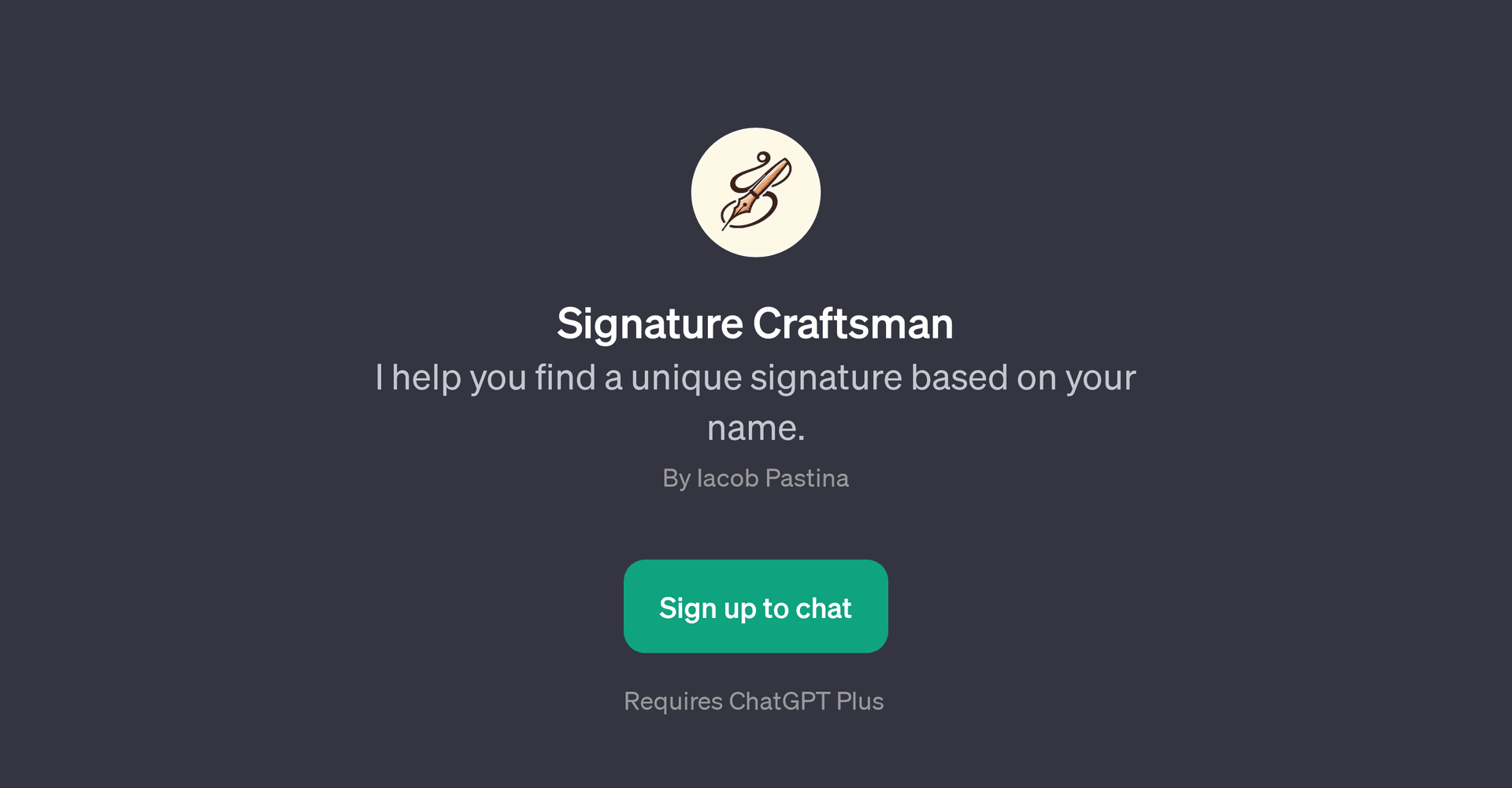 Signature Craftsman