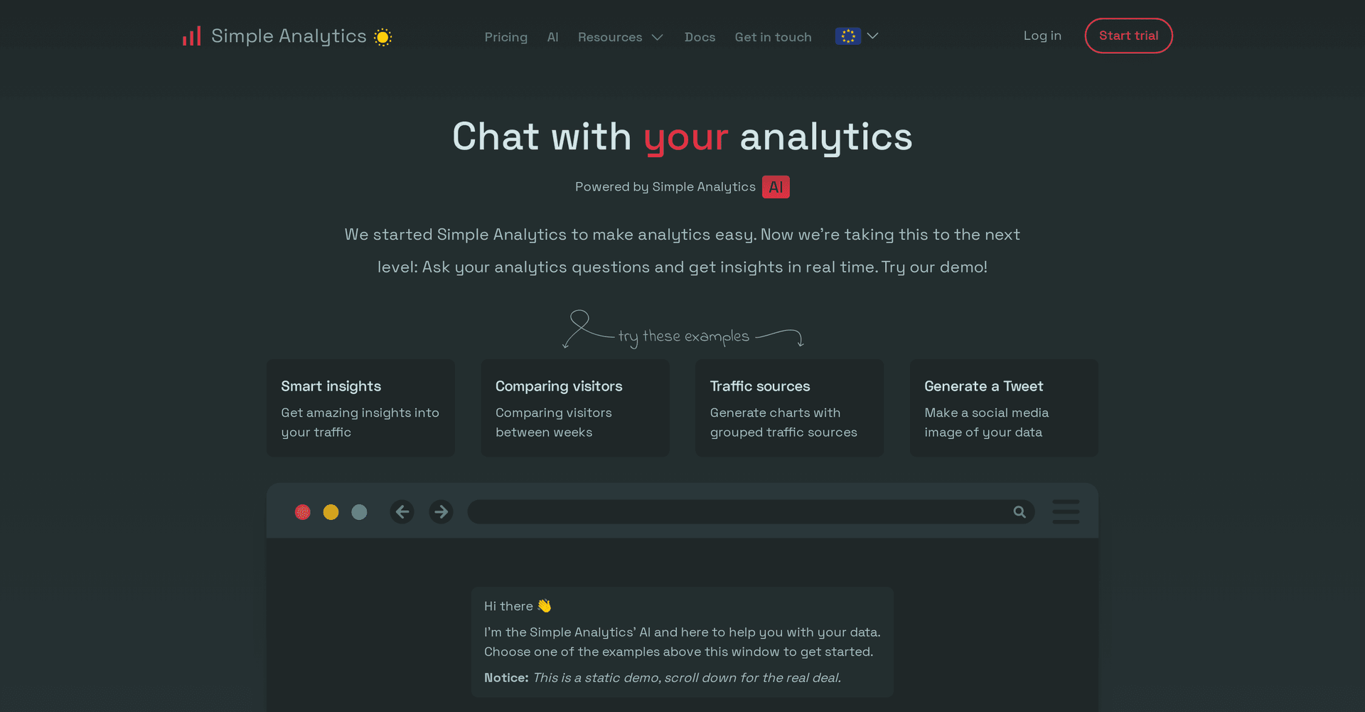 Simple Analytics AI