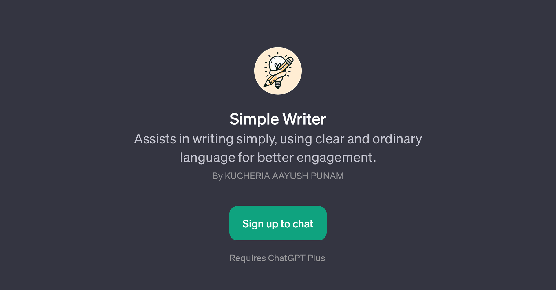 Simple Writer
