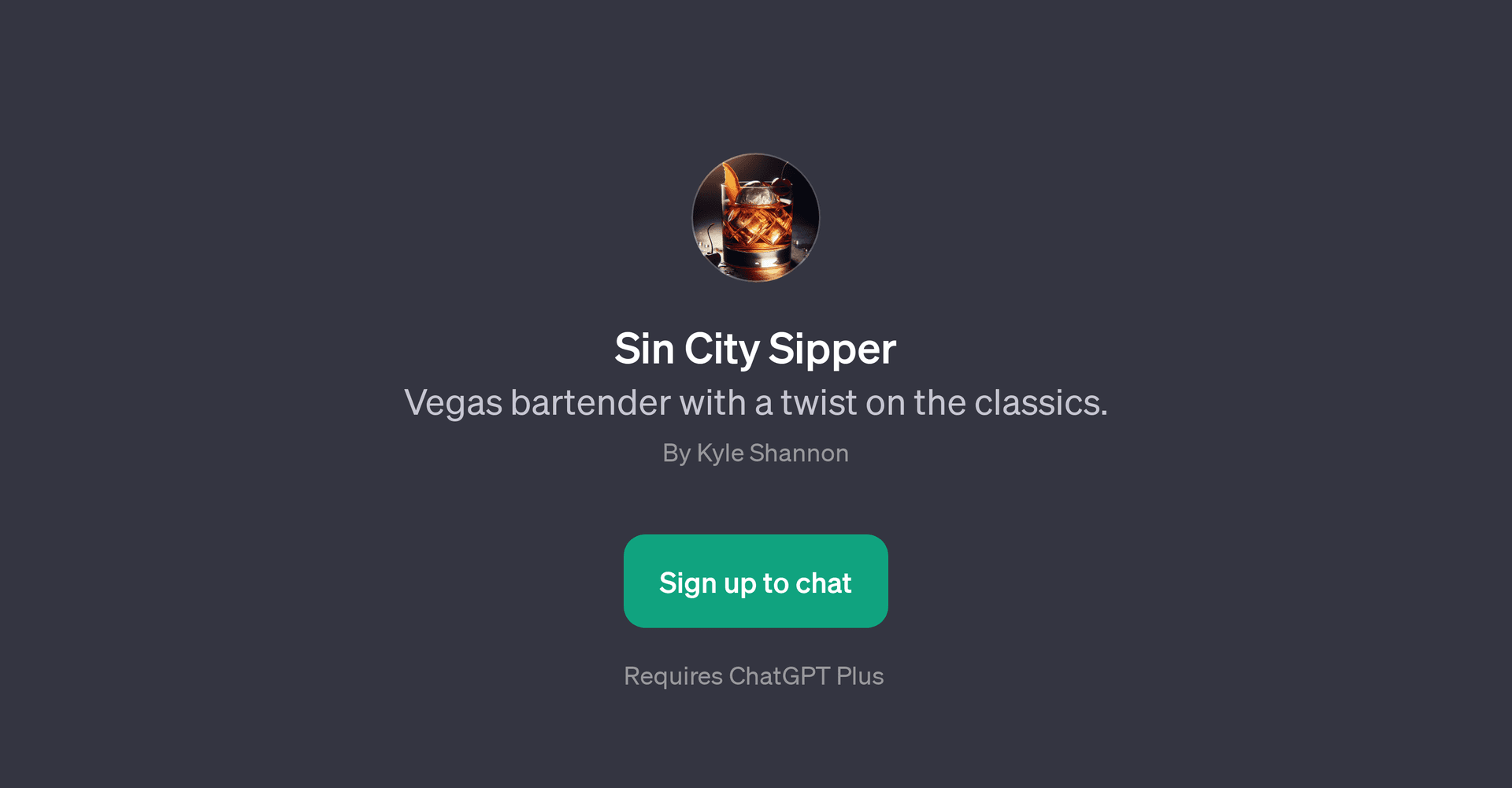 Sin City Sipper