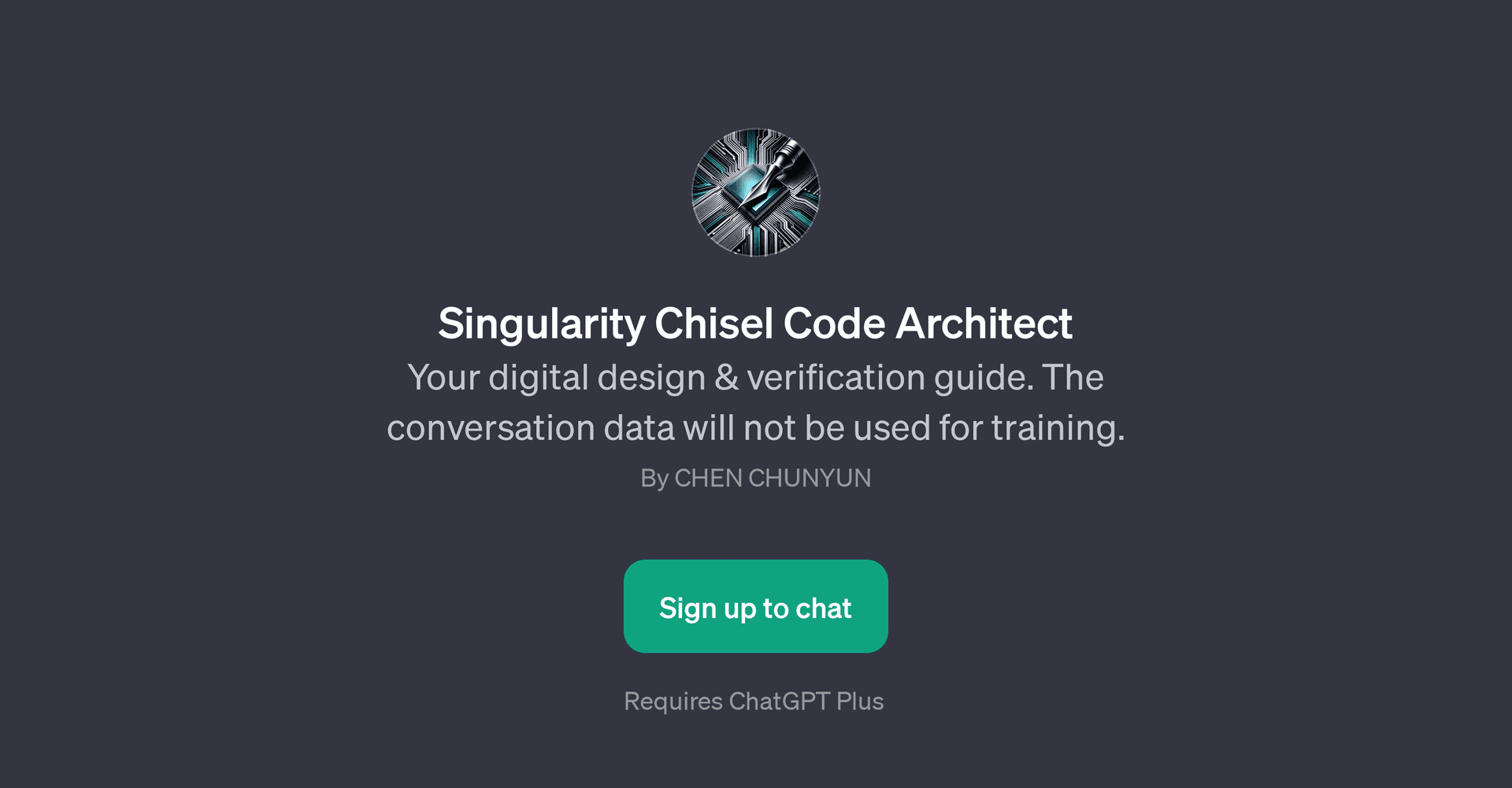 Singularity Chisel Code Architect