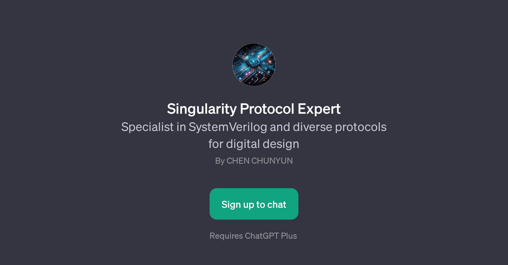 Singularity Protocol Expert