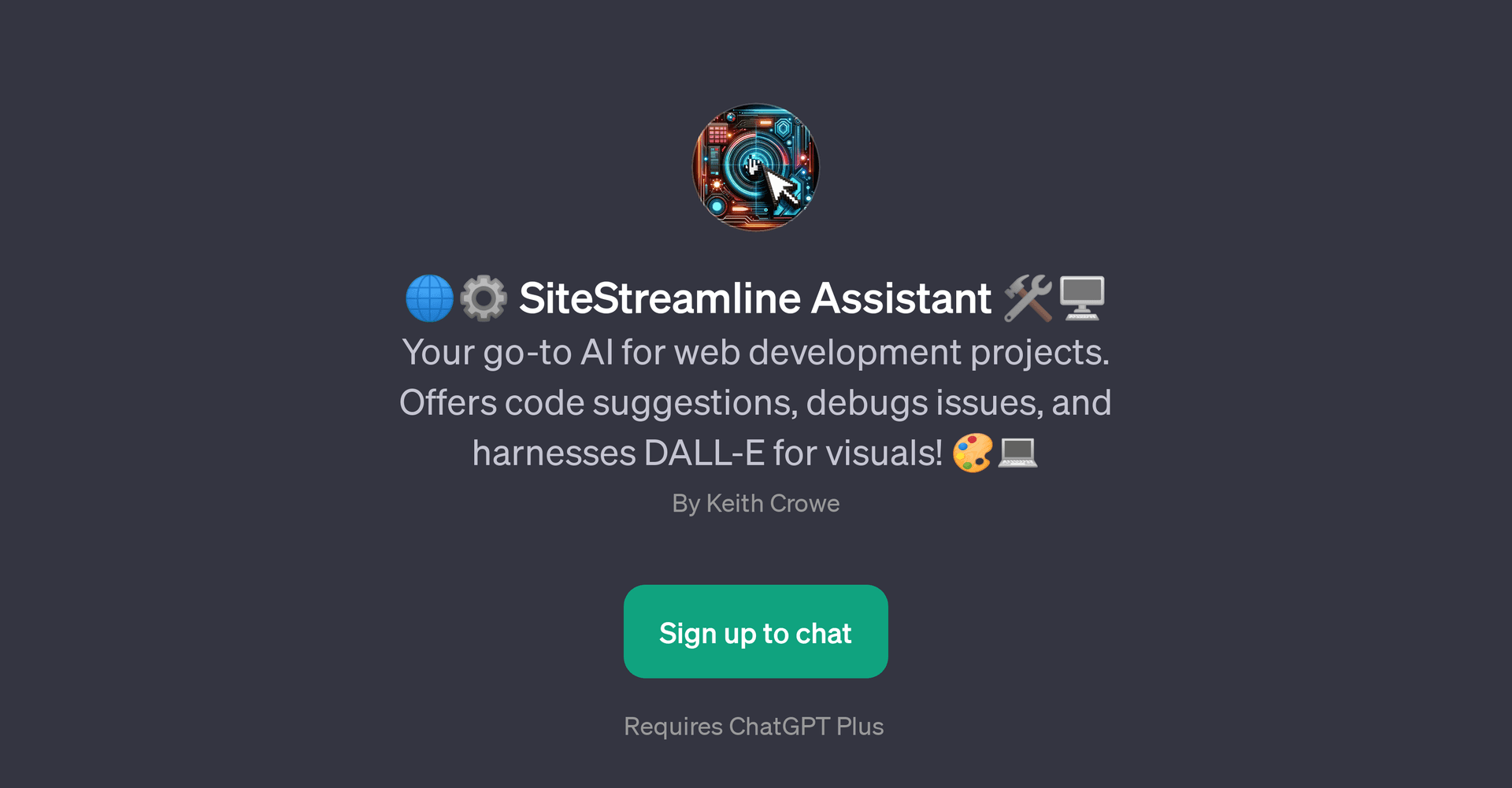 SiteStreamline Assistant