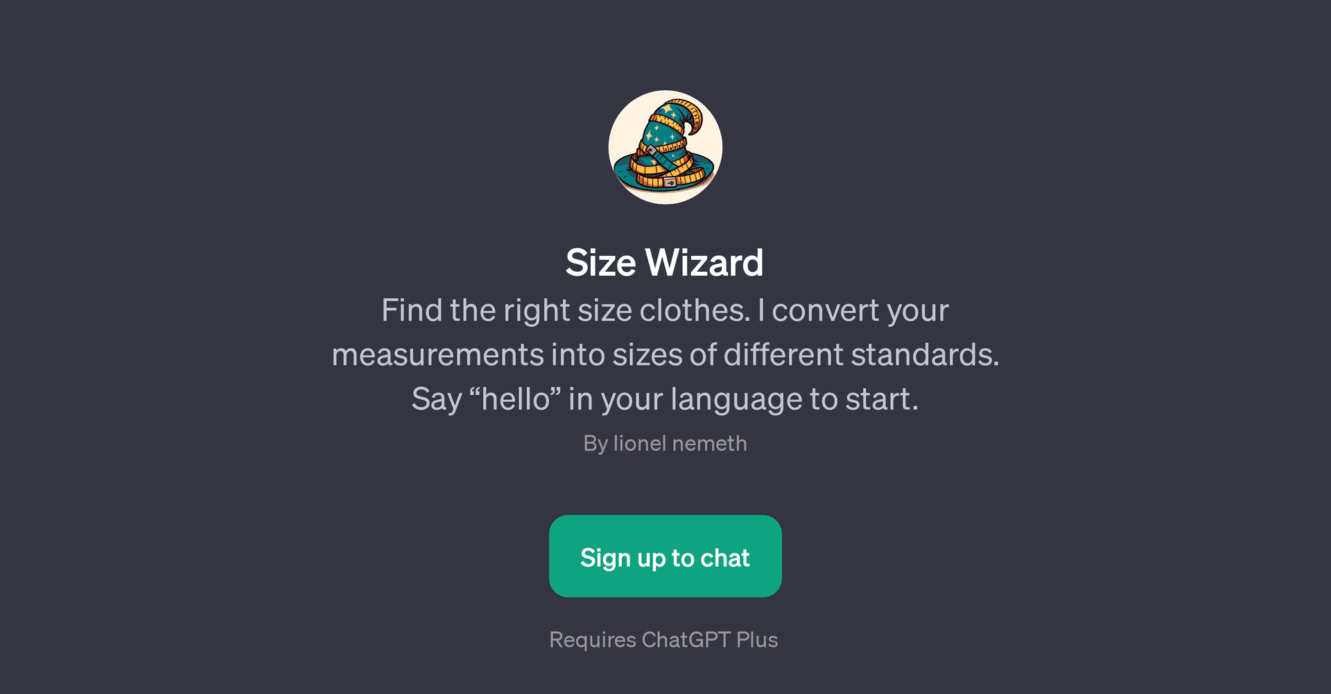 Size Wizard