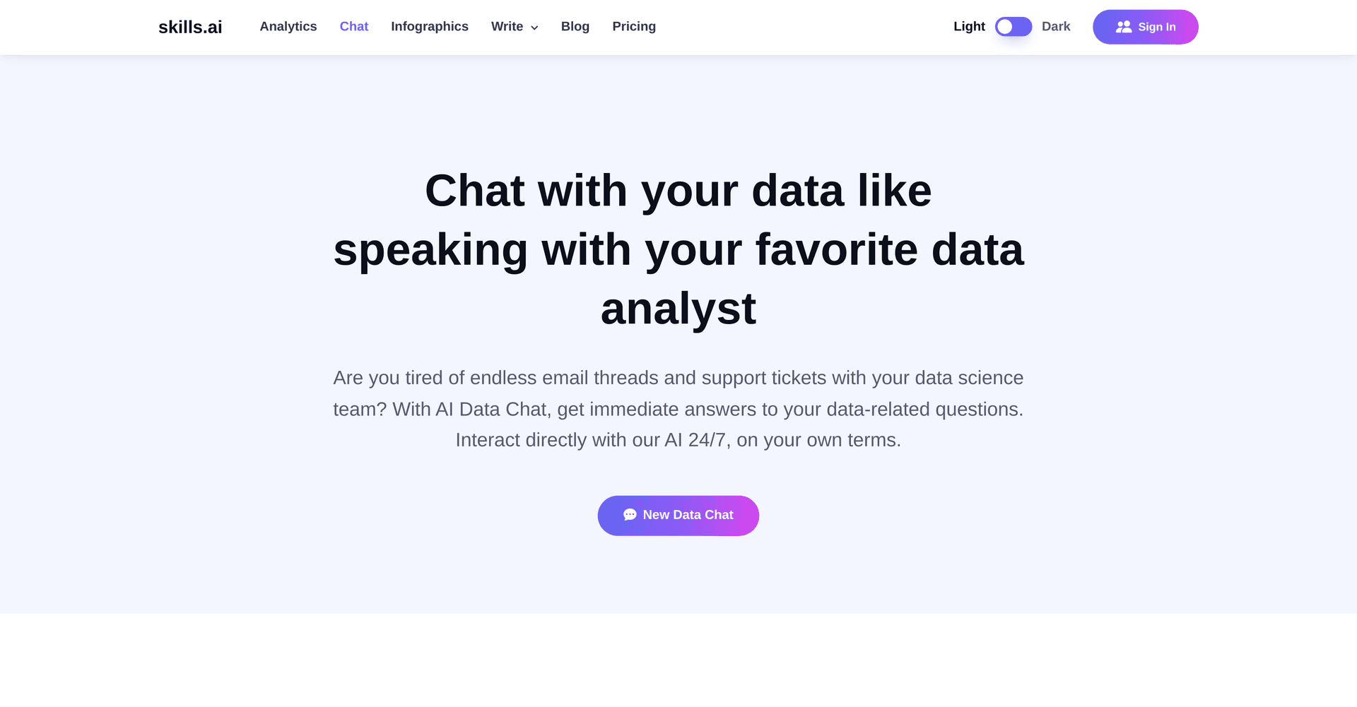 Skills AI Chat