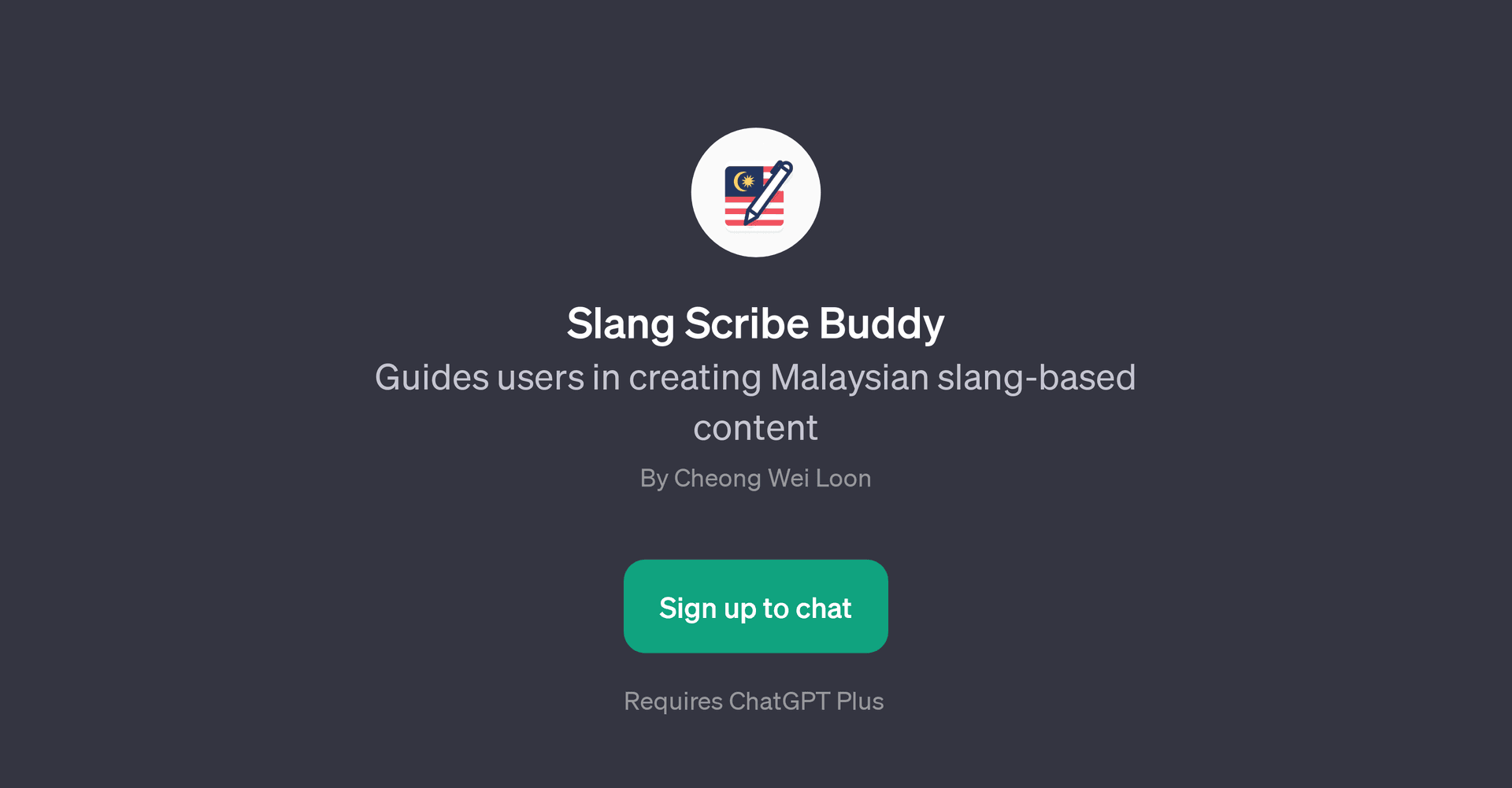 Slang Scribe Buddy