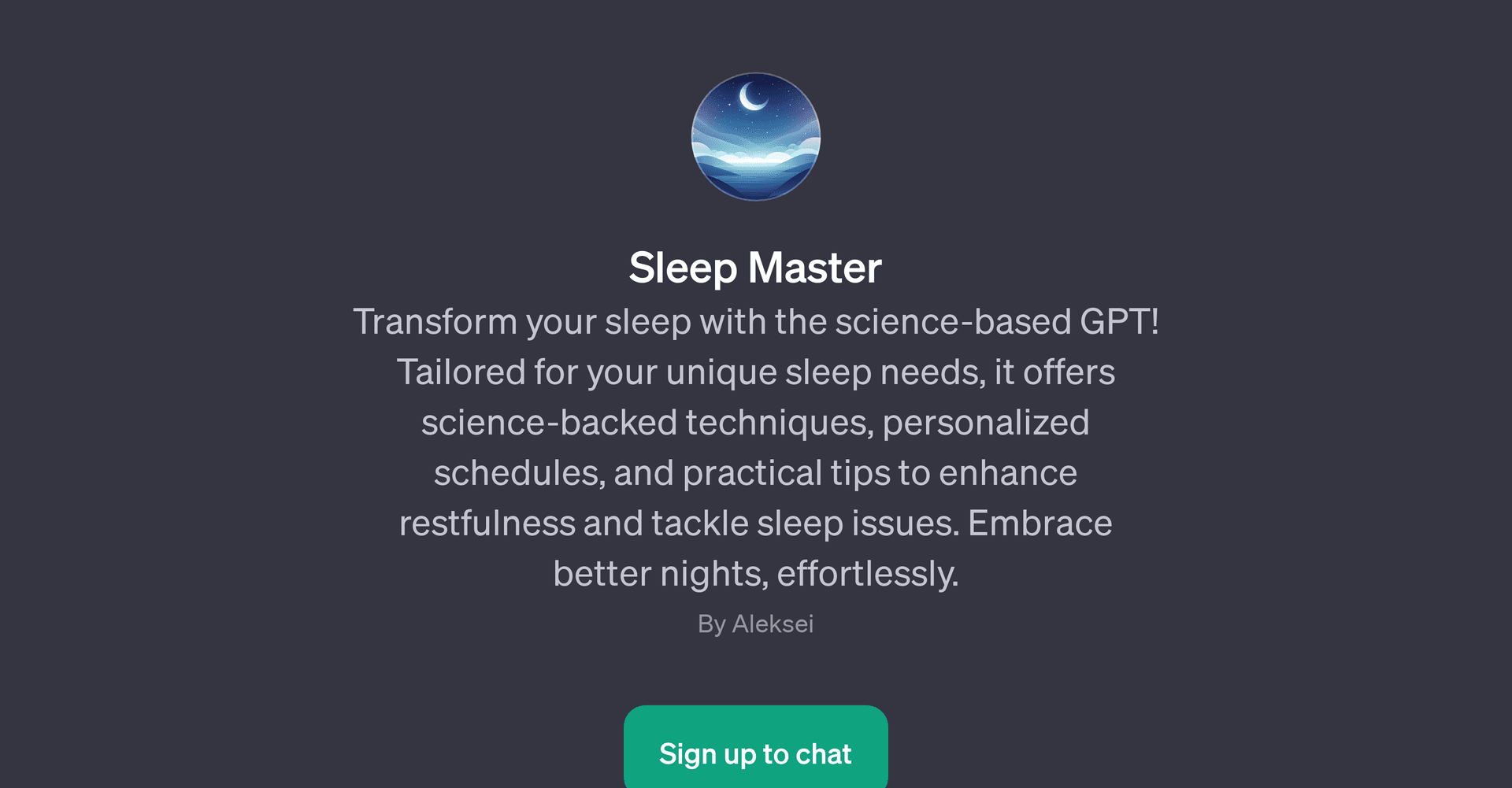 Sleep Master