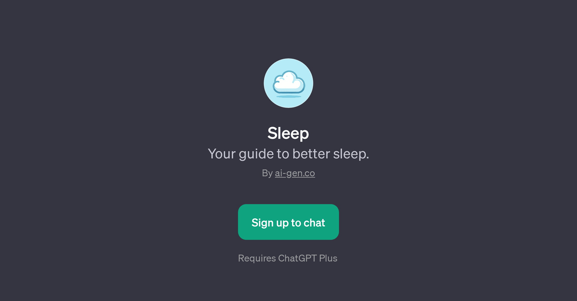Sleep