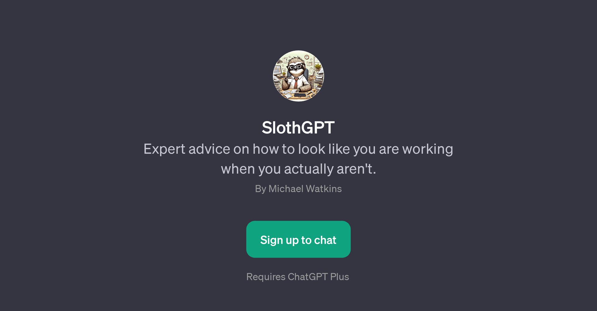 SlothGPT