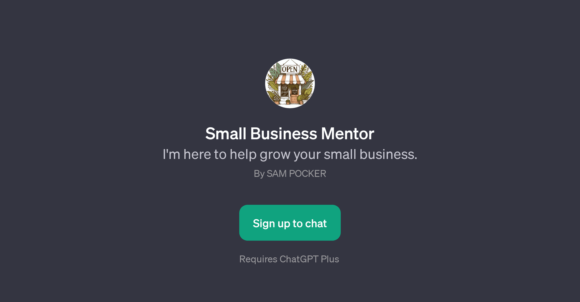 Small Business Mentor