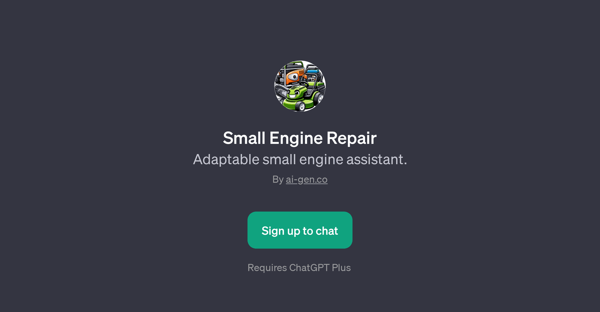 Small Engine Repair