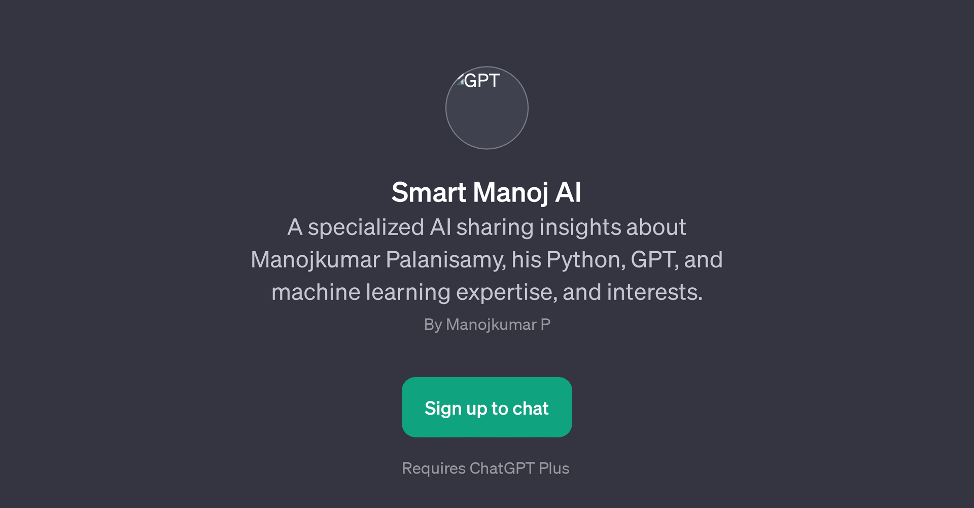 Smart Manoj AI