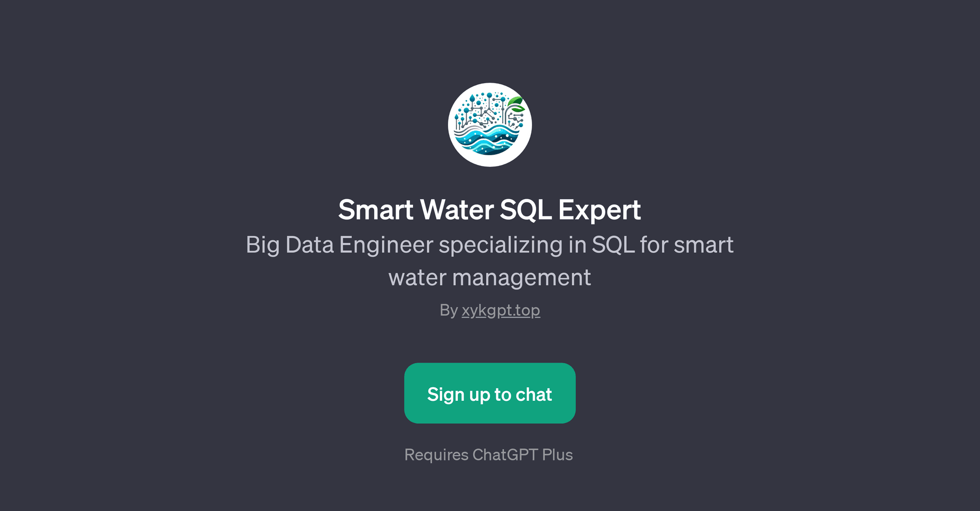Smart Water SQL Expert