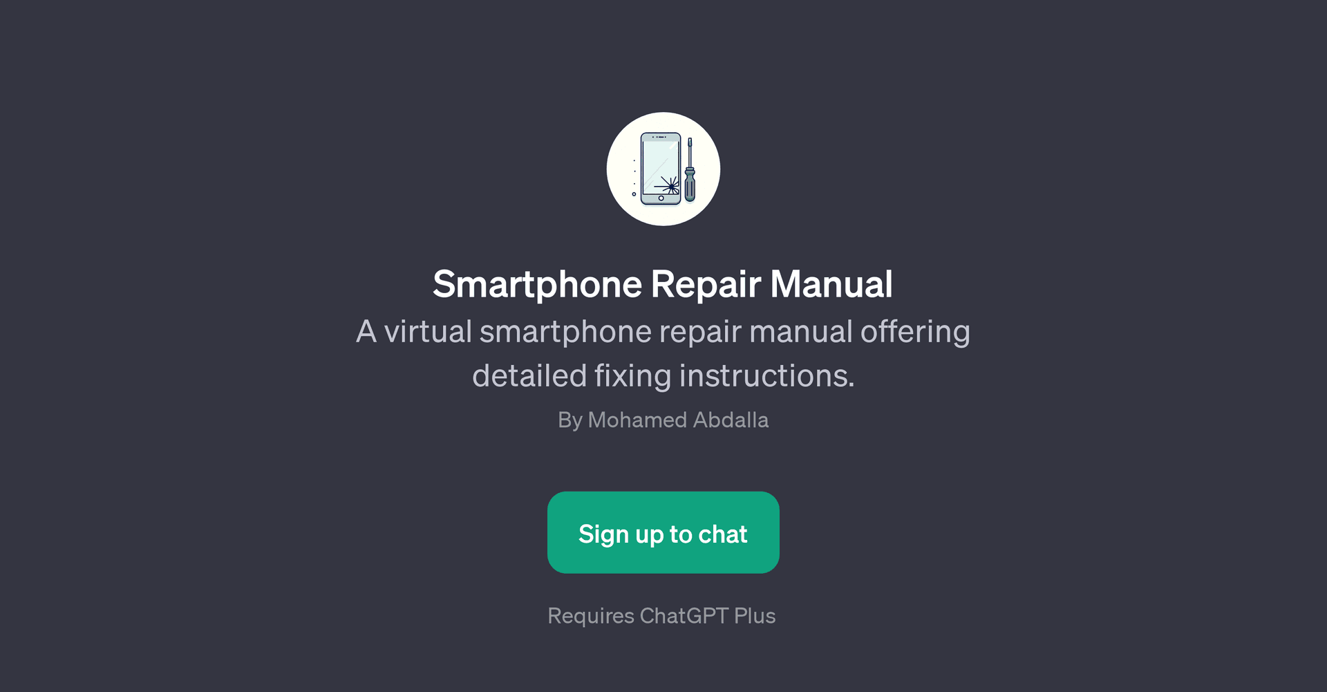 Smartphone Repair Manual