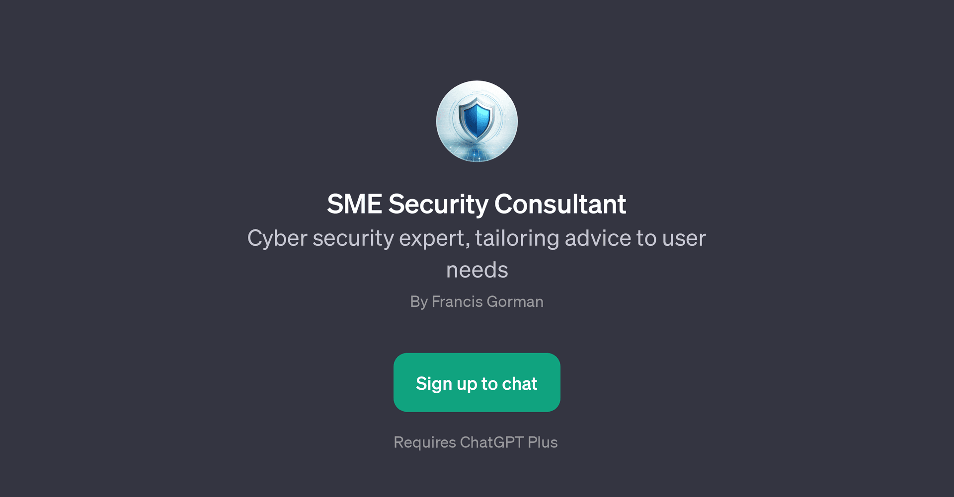 SME Security Consultant