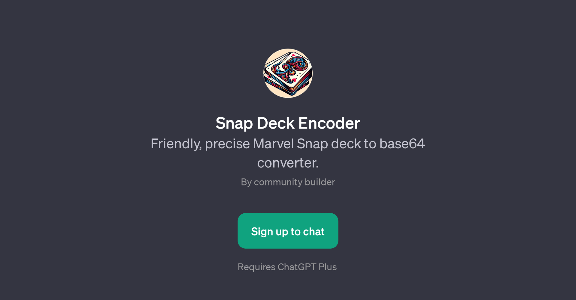 Snap Deck Encoder