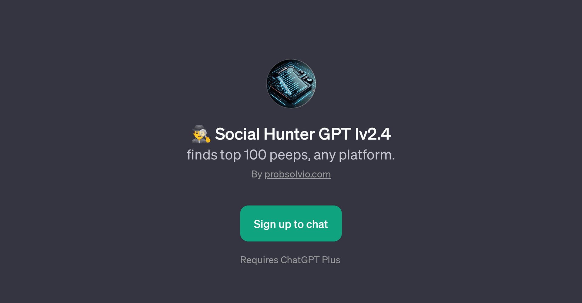 Social Hunter GPT lv2.4