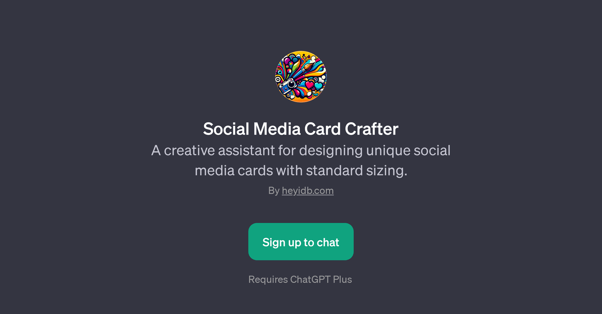 Social Media Card Crafter