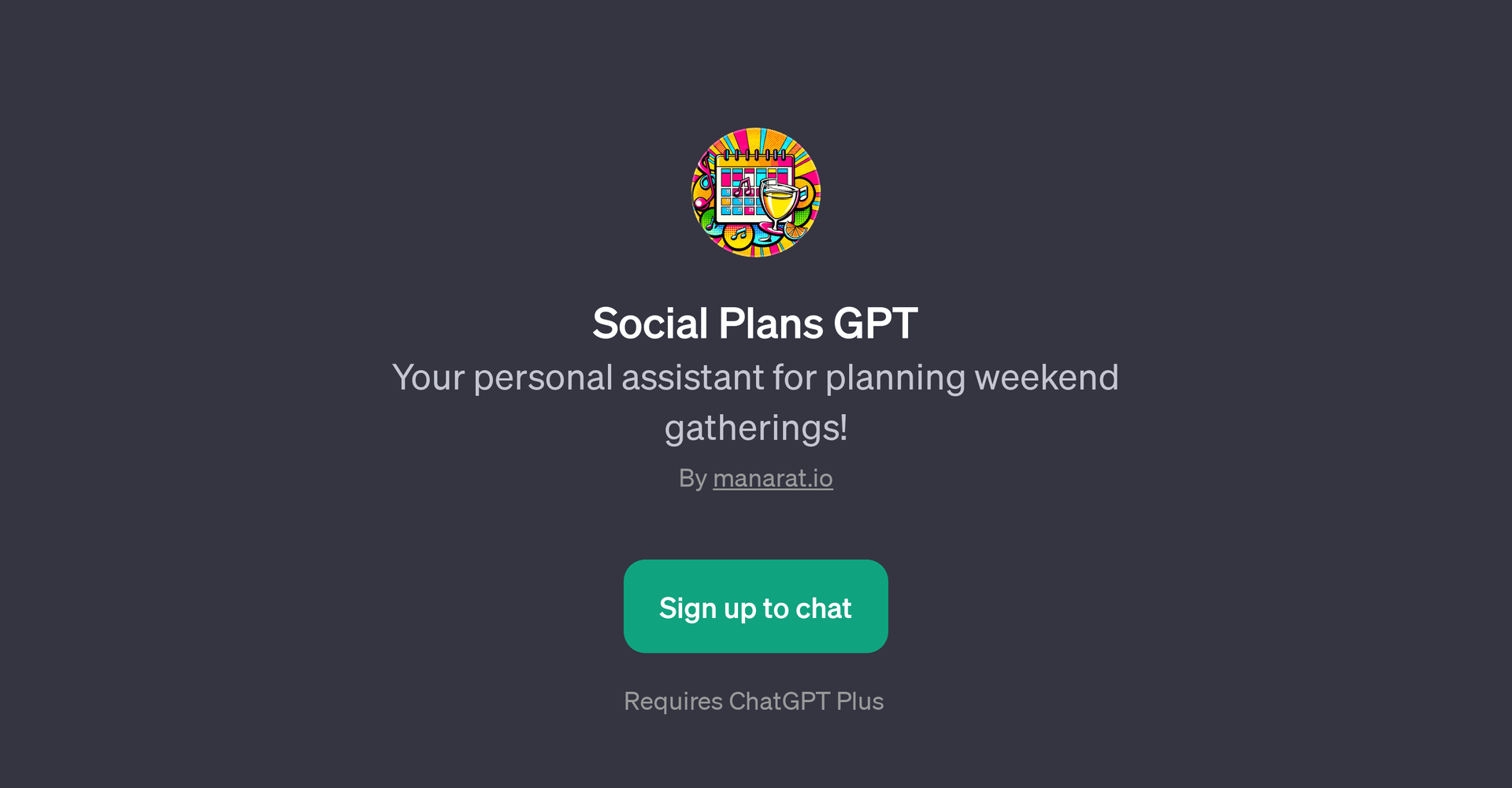Social Plans GPT