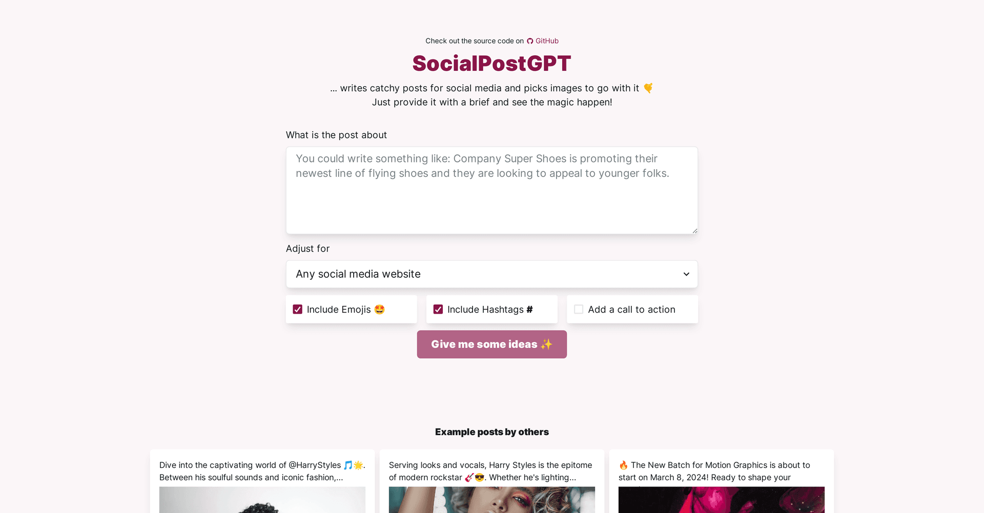 SocialPostGPT