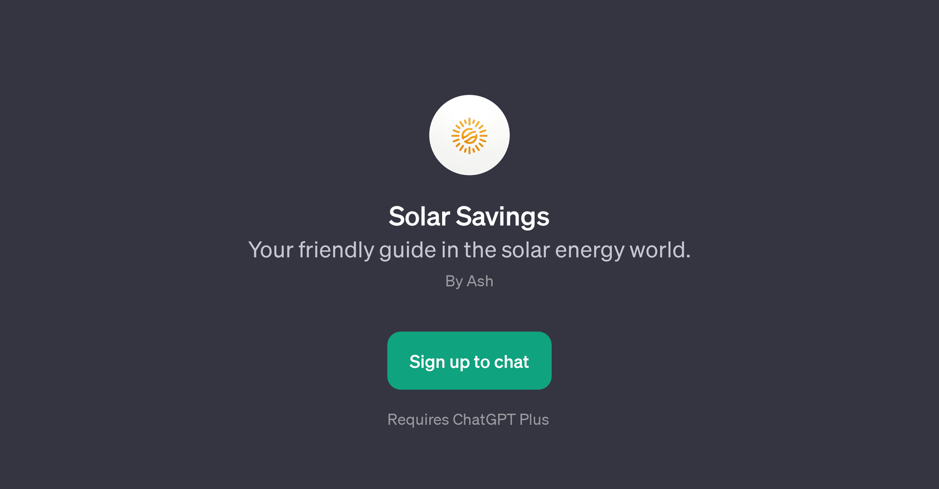 Solar Savings