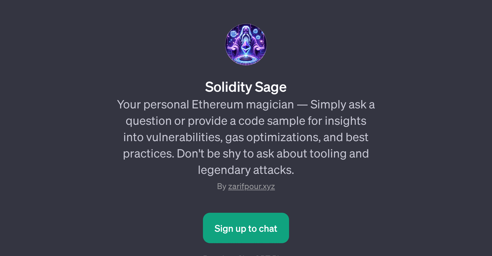 Solidity Sage