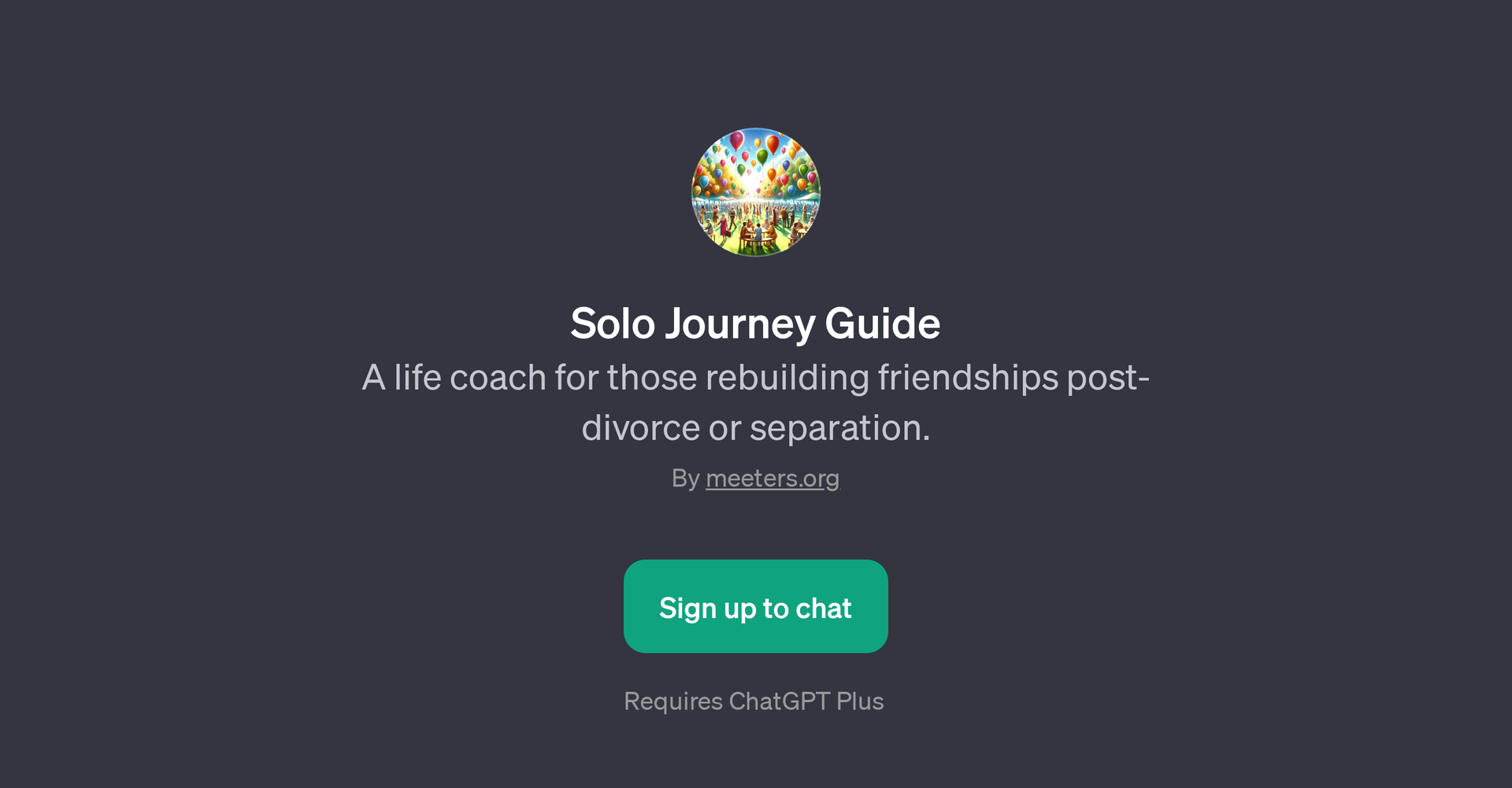 Solo Journey Guide