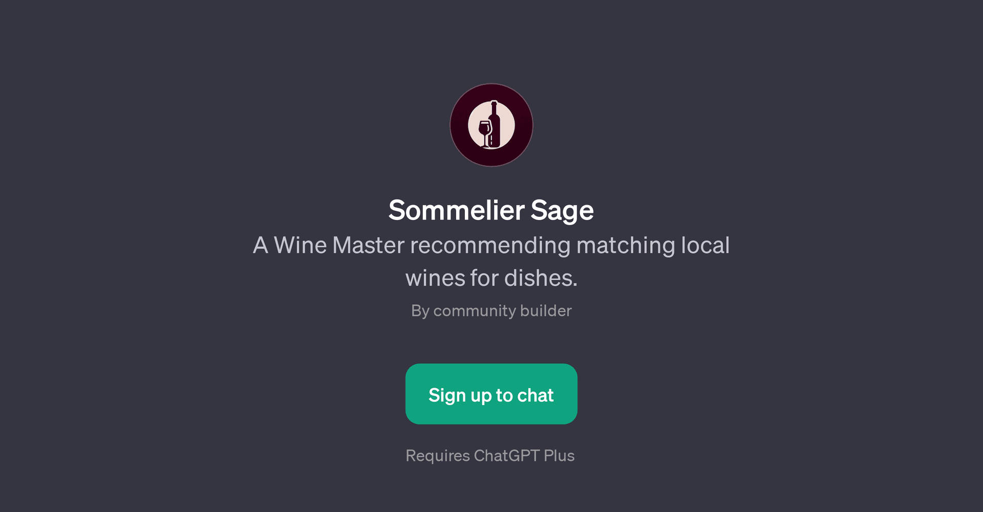 Sommelier Sage