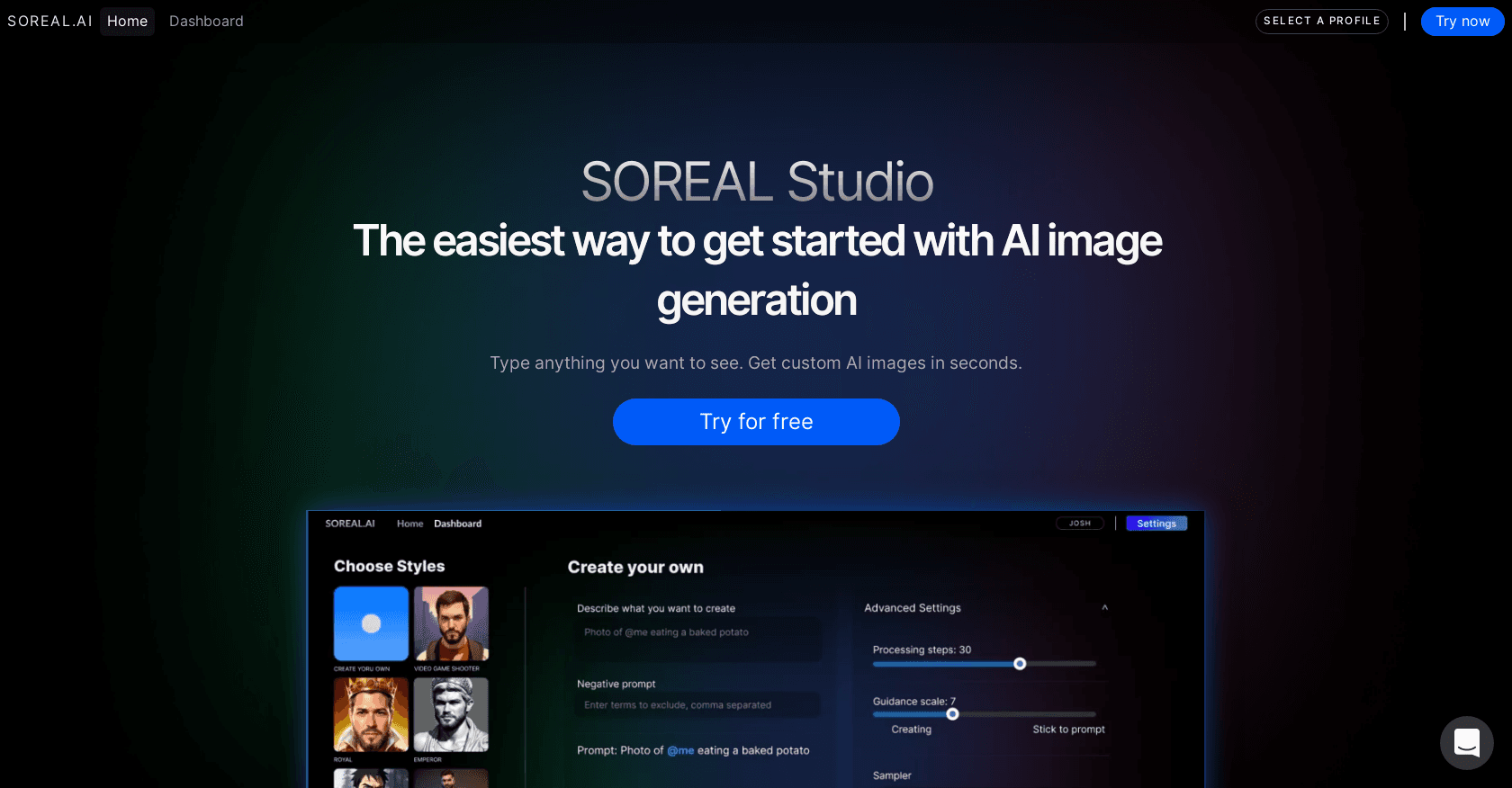 Soreal.AI Studio