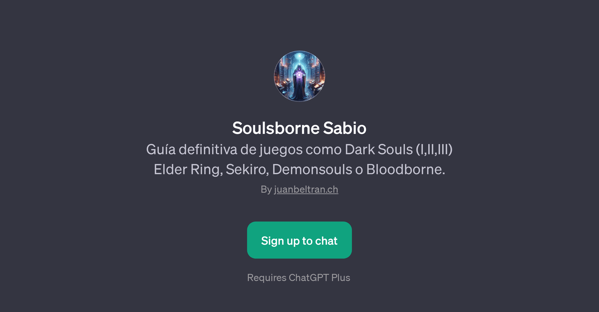 Soulsborne Sabio