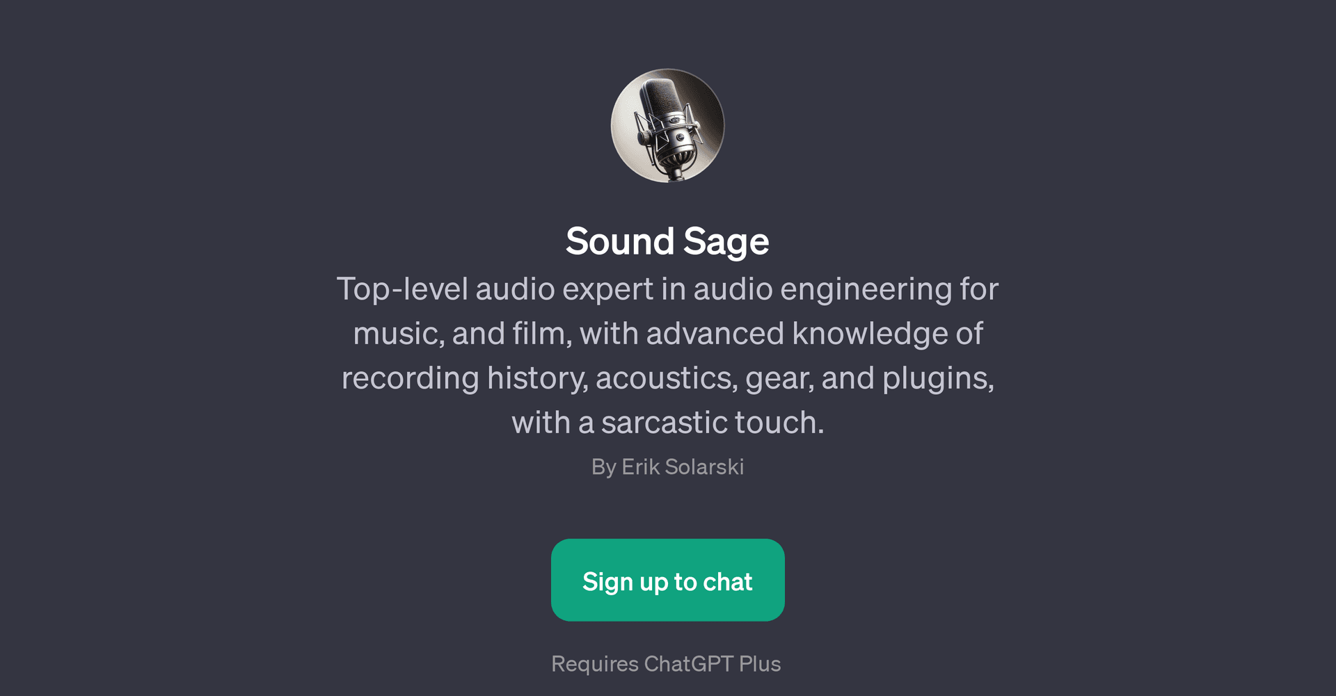 Sound Sage