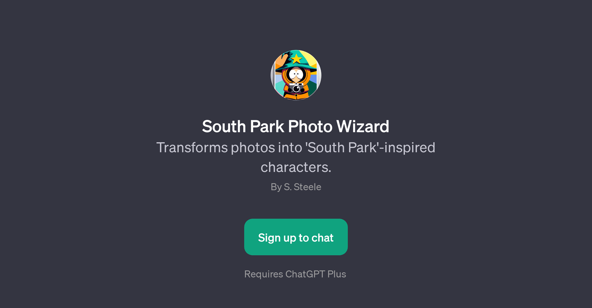 South Park Photo Wizard